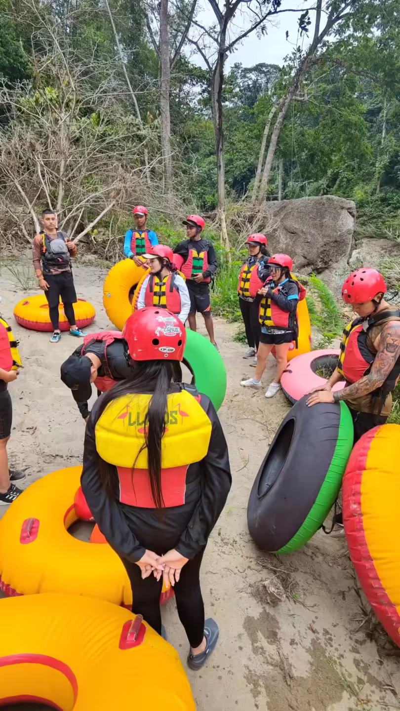 Tubing Cañon del Cafre Mesetas Meta - Turismo Meta