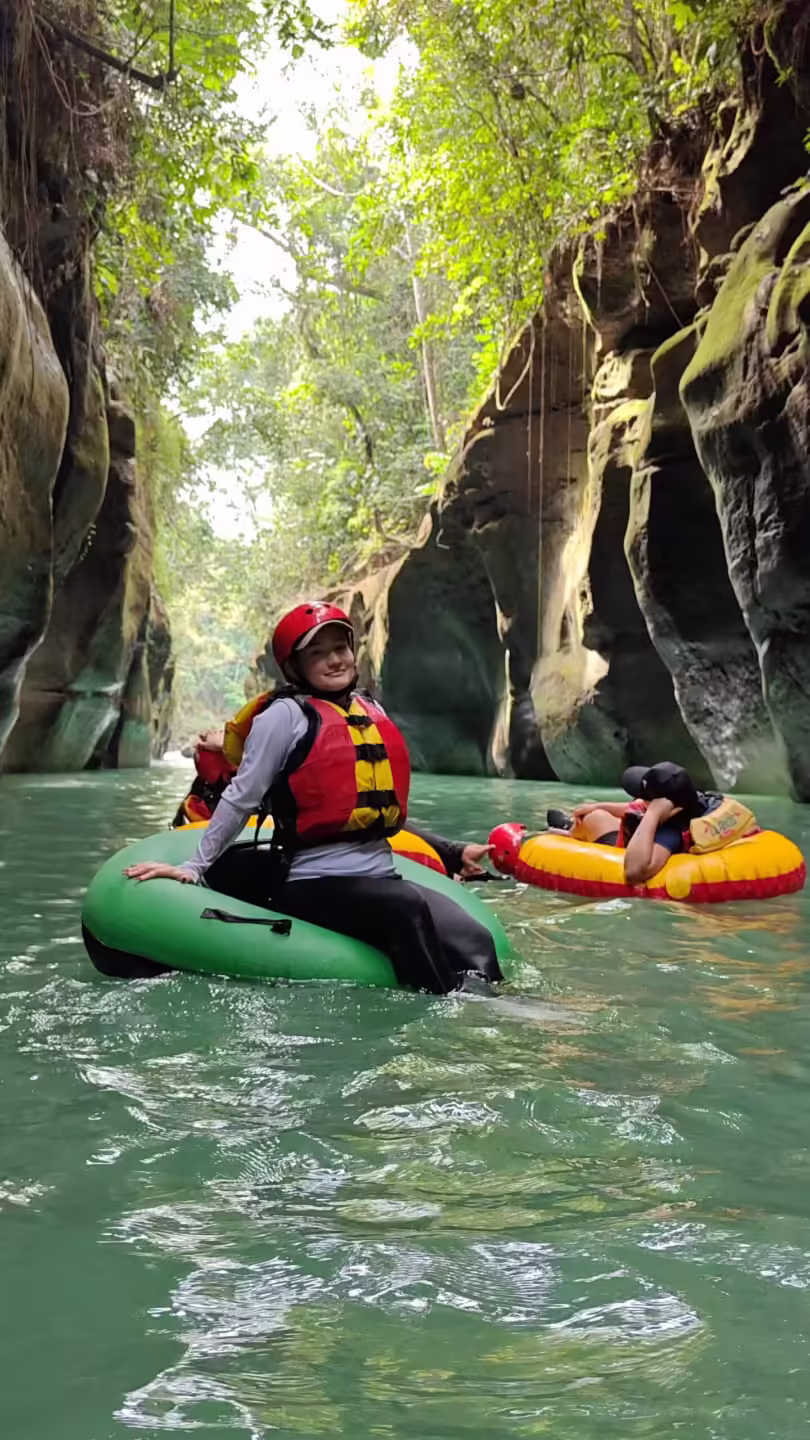 Tubing Cañon del Cafre Mesetas Meta - Turismo Meta