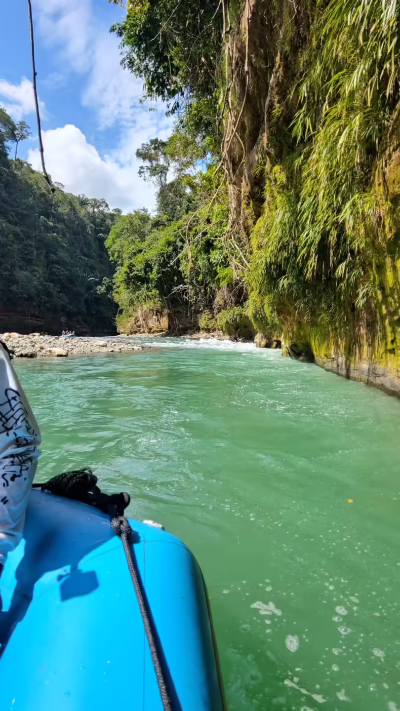 Rafting Cañon del Guejar Mesetas Meta - Turismo Meta
