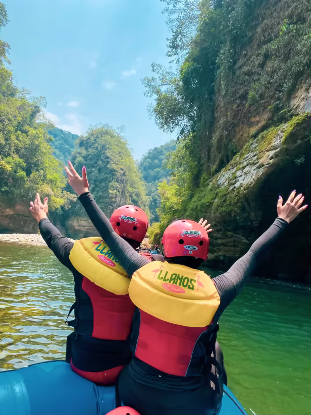 Rafting Cañon del Guejar Mesetas Meta - Turismo Meta